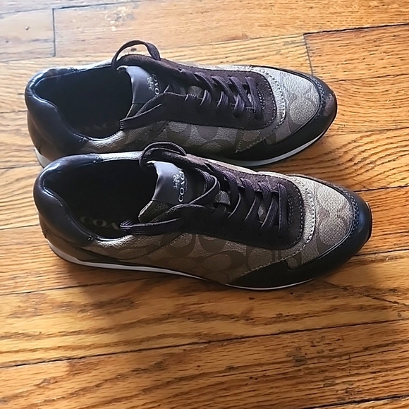 Coach sneakers. - Picture 1 of 9